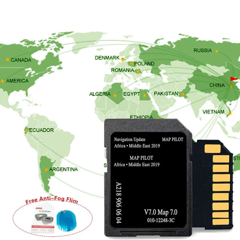 Sat Nav ޸ A/B/CLA/CLS/E Ŭ  GPS 2019, 8GB ī ߵ, SD ī, A2189060604,  